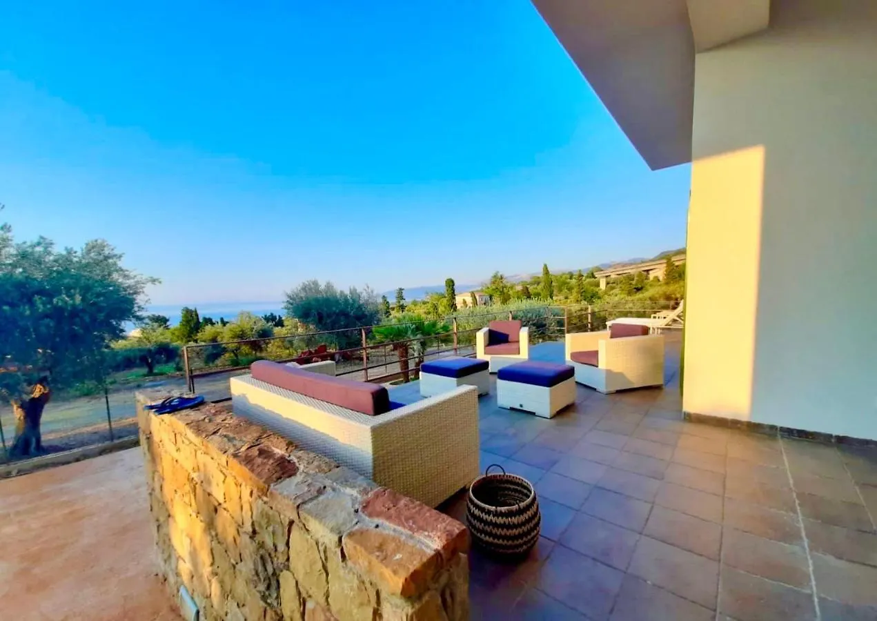 Villa Relais Country House - Terrace On Aeolian Islands Acquedolci